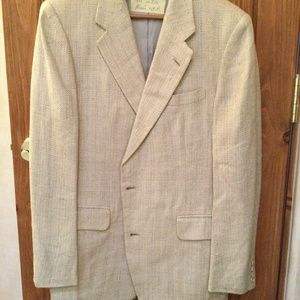 Vintage Custom Made Neiman Marcus Sport Coat, Silk, 40R